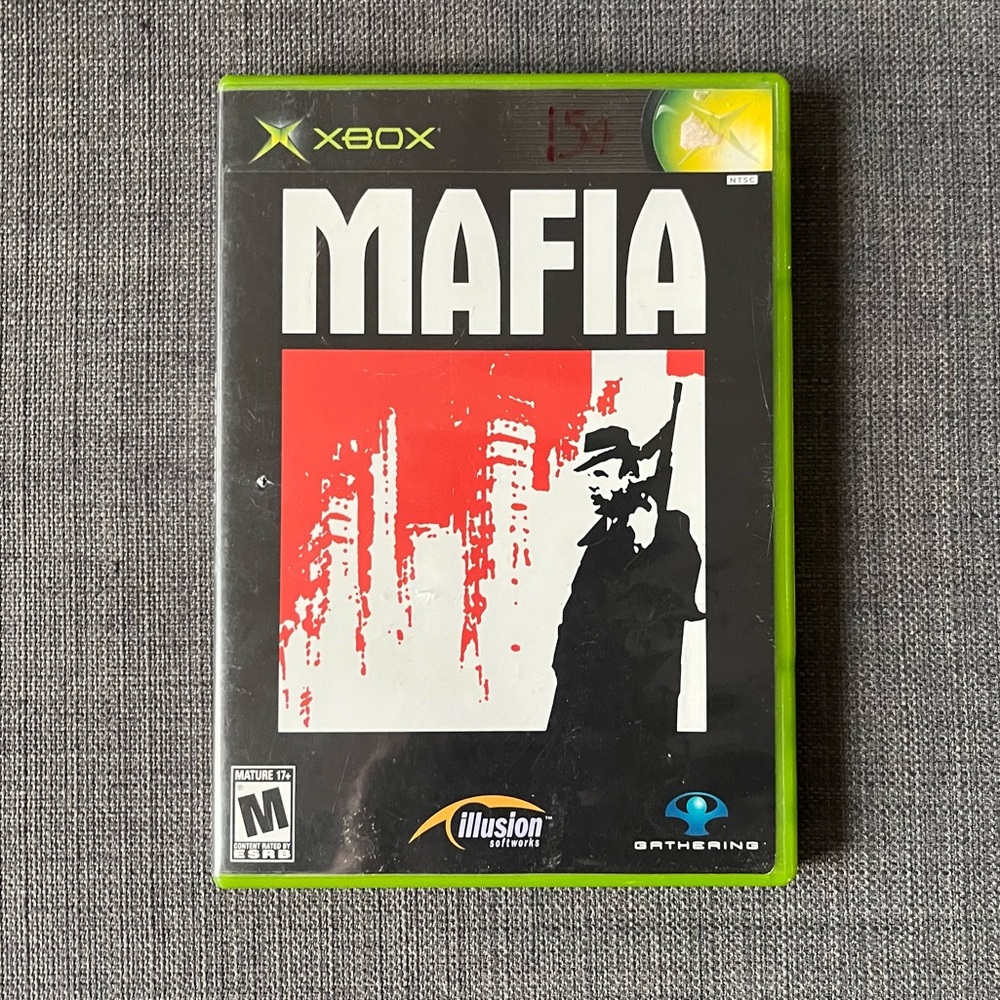 Mafia Xbox Game Complete with Registration Card